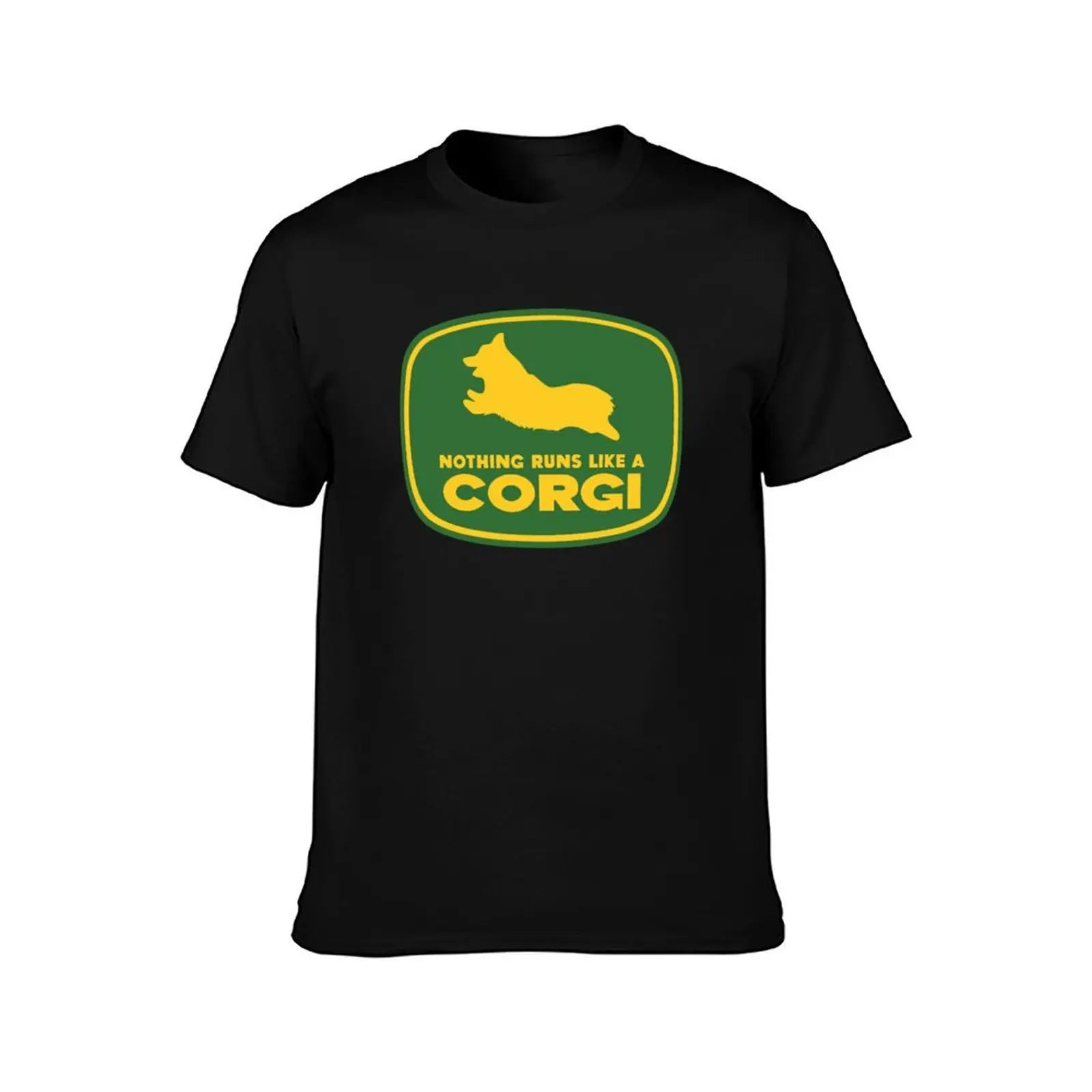Nothing runs like a Corgi T-Shirt Basic Tee Shirt for Everyday Outfit